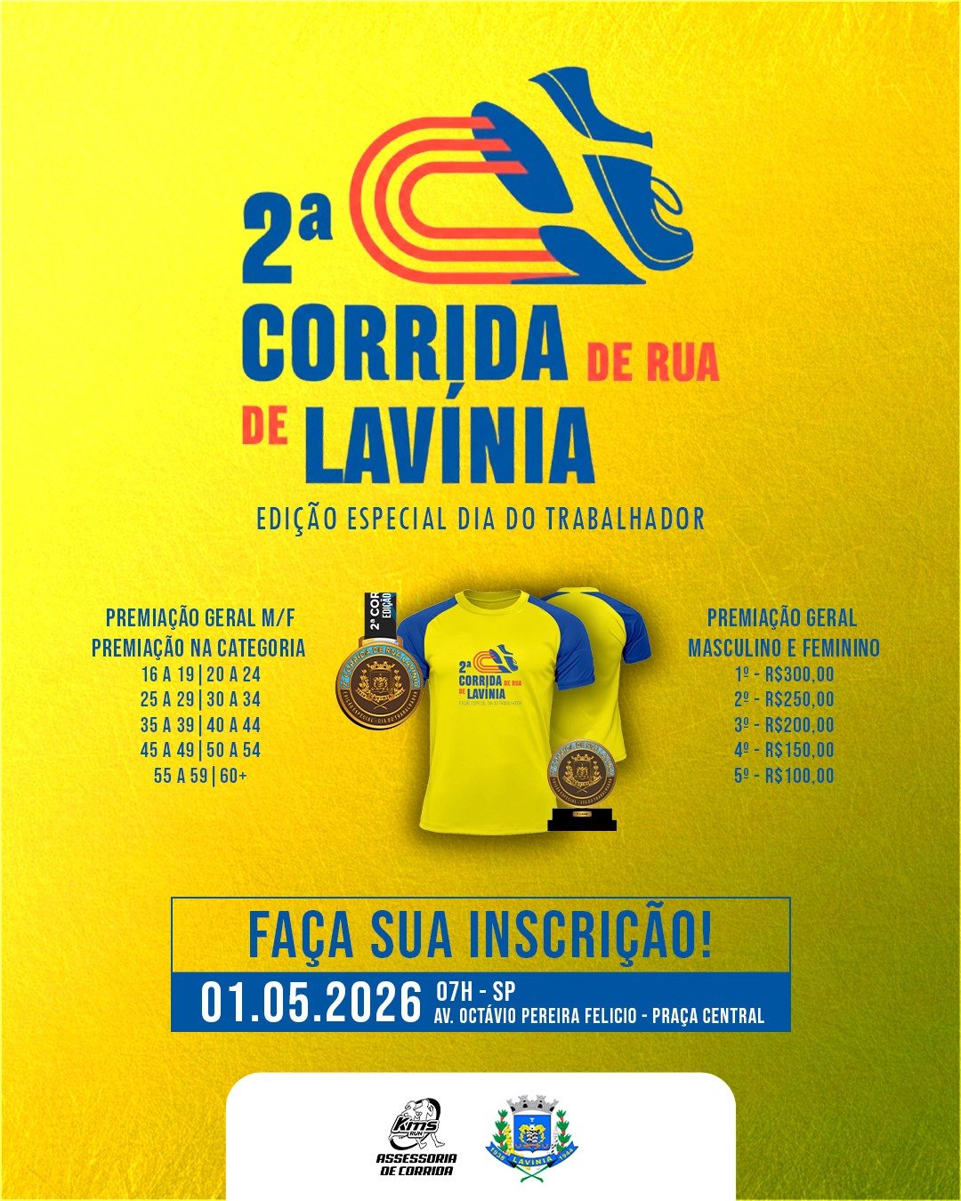 2ª Corrida de Rua de Lavínia - Desktop