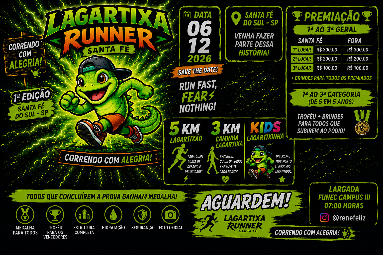 Lagartixa Runner – Santa Fé - Desktop