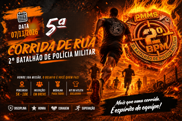 5ª Corrida de Rua – 2º Batalhão de Polícia Militar - Desktop